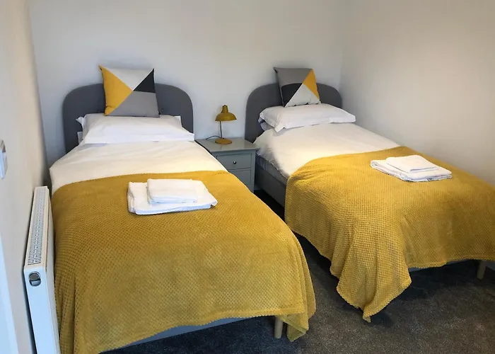 Retro Retreat, Sea View, Free Parking & Ev Plug-in Nyaraló *